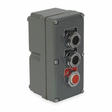 Push Button Control Station 3NO/3NC 30mm