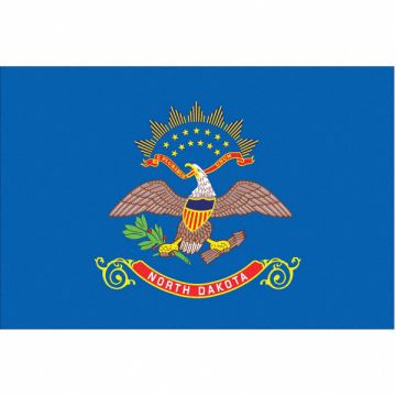 D3761 North Dakota State Flag 3x5 Ft