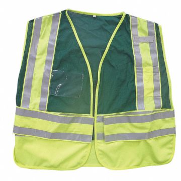 Safety Vest Hi Visibility Green 2XL/4XL