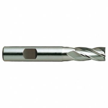 Square End Mill Single End 1/8 HSS
