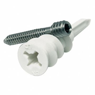 Wall Anchor Kit SS 3/8 in For Drywall