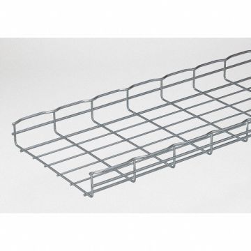 Wire Mesh Cable Tray W12 In L 6.5 Ft PK4