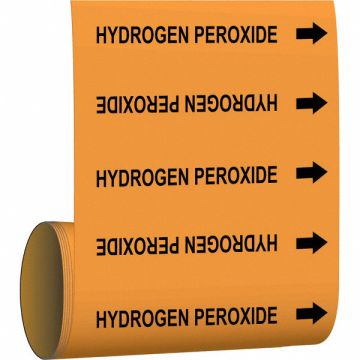 Pipe Mrkr Hydrogen Peroxide 30 ft H