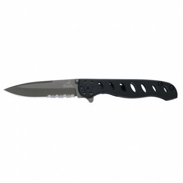 Folding Knife Serrated DropPoint 2-3/4 L