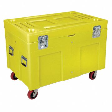 F1330 Storage Cart Yellow Polyethylene 34 in