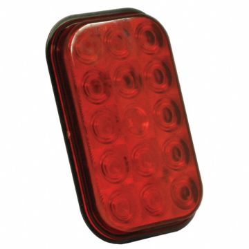 Stop/Turn/TailLight Square Red 3-13/32 L