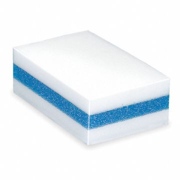 Sponge 4 3/8 in L Blue/White PK24