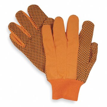D1413 Canvas Gloves Orange L PR