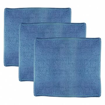 Microfiber Cloth 7 x 6 Blue PK3