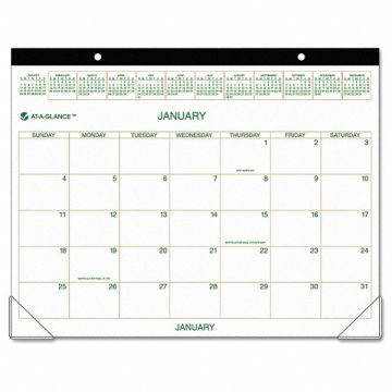 Desk/Wall Calendar Monthly 22 x 17 In