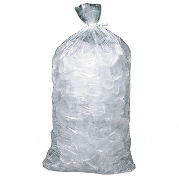 Unprinted Ice Bags 8 lb 20 in PK1000