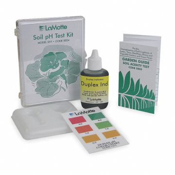 Soil pH Test Kit pH Range 4.0 to 8.0