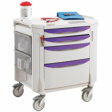 Nurse Server Cart H 35-1/8 x W 32-1/4