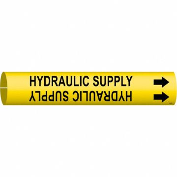Pipe Mrkr Hydraulc Spply 7/8in H 7/8in W
