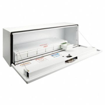 Tool Tray 32-1/2 in L Steel White
