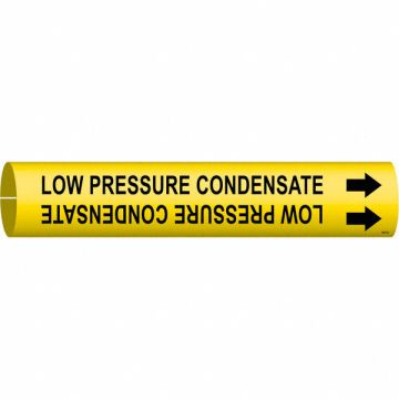 Pipe Marker Low Pressure Condensate