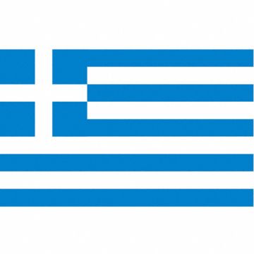 Greece Flag 3x5 Ft Nylon