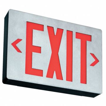 Exit Sign 2.70W Red 1 or 2 Faces