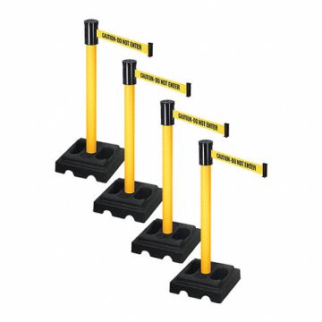 Barrier Systems Post Yellow 15 ft Belt