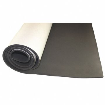Buna-N/PVC Strip L 50 ft Black