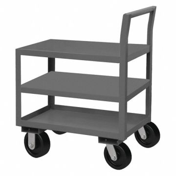 Low-Profile Utility Cart 4 800 lb Steel