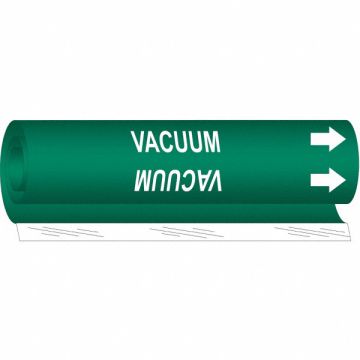 Pipe Marker Vacuum 9 in H 8 in W