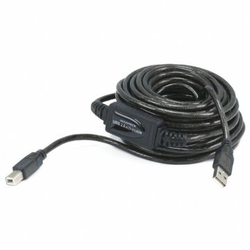 USB 2.0 Active Cable 33ft.L Black