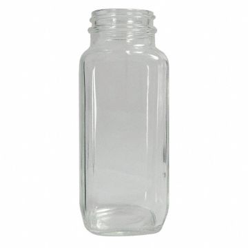 Bottle 240mL Glass Wide PK24