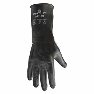 D0576 Chemical Resistant Gloves 9 Black PR