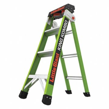 Multipurpose Ladder Extended 6 ft 10 H