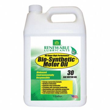 Engine Oil 30 Bio-Synthetic 1gal