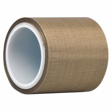 PTFE Glass Cloth Tape 6 in x 5 yd 3mil