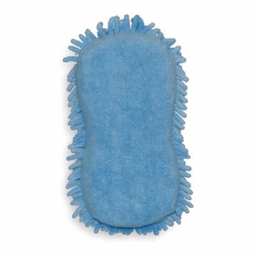 Microfiber Sponge 9 1/2 in L Blue