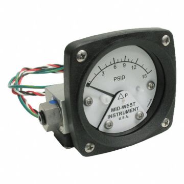 Differential Pressure Gauge and Switch