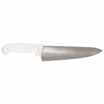 Chef Knife Straight 10 in L White