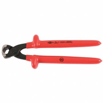 Insulated End Cutting Nippers 10 In