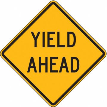 Yield Ahead Traffic Sign 24 x 24