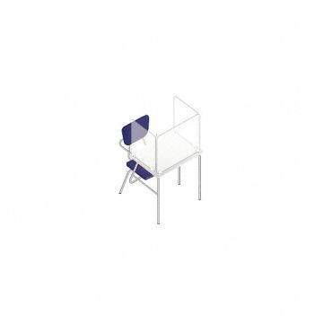 Plastic Classroom Desk Dividers PK4