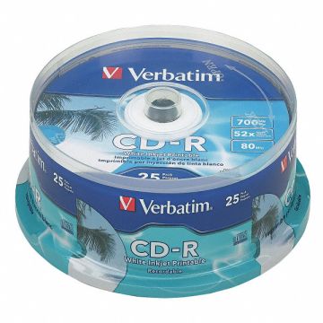 CD-R Disc 700 MB 80 min 52x PK100