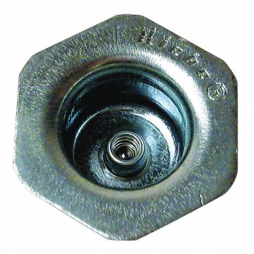 Pressure Relief Plug Gray Steel PK10