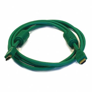HDMI Cable High Speed Green 6ft. 28AWG