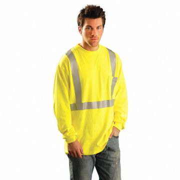 T-Shirt XL Yellow Modacrylic Blend