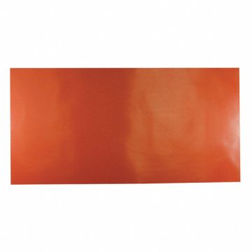 Silicone Sheet 40A 24 x12 x0.25 Red