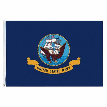 D4228 US Navy Flag 5x8 Ft Nylon