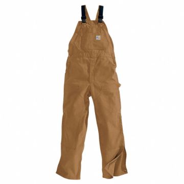 Bib Overall Brown 36in x 36in 13 oz.