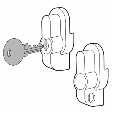 Keylock Kit Handle Conductive Steel