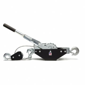 Ratchet Puller 25ft.Cable L 3000 lb.Pull