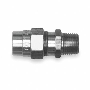 Male Connector Fitting 1/2-14 Brass
