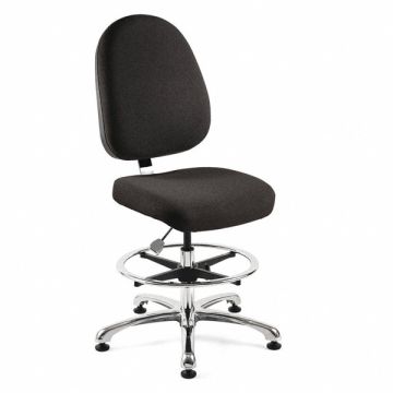 Task Chair Fabric Black 22-29 Seat Ht
