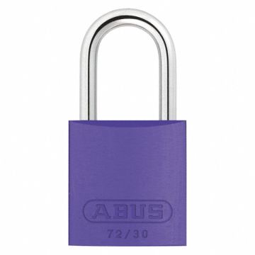 J5196 Lockout Padlock KD Purple 2-17/32 H